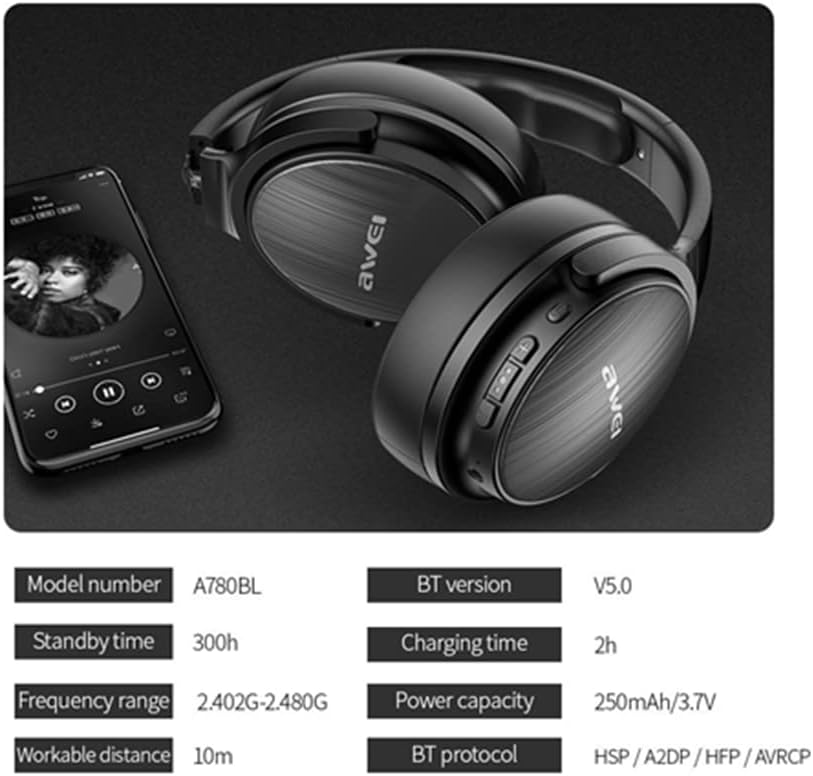هدفون بلوتوثی اوی مدل AWEI A780BL
